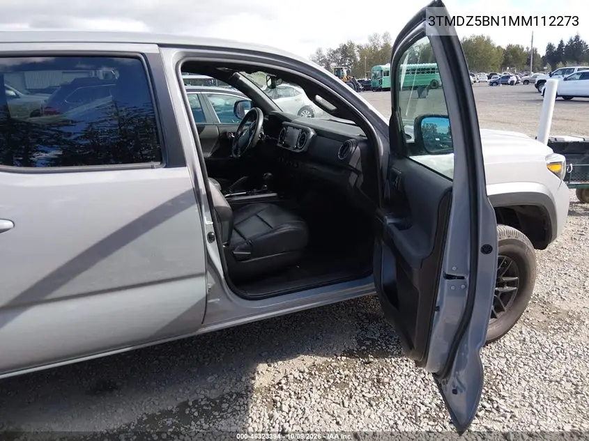 2021 TOYOTA TACOMA VIN 3TMDZ5BN1MM112273 — фото 5