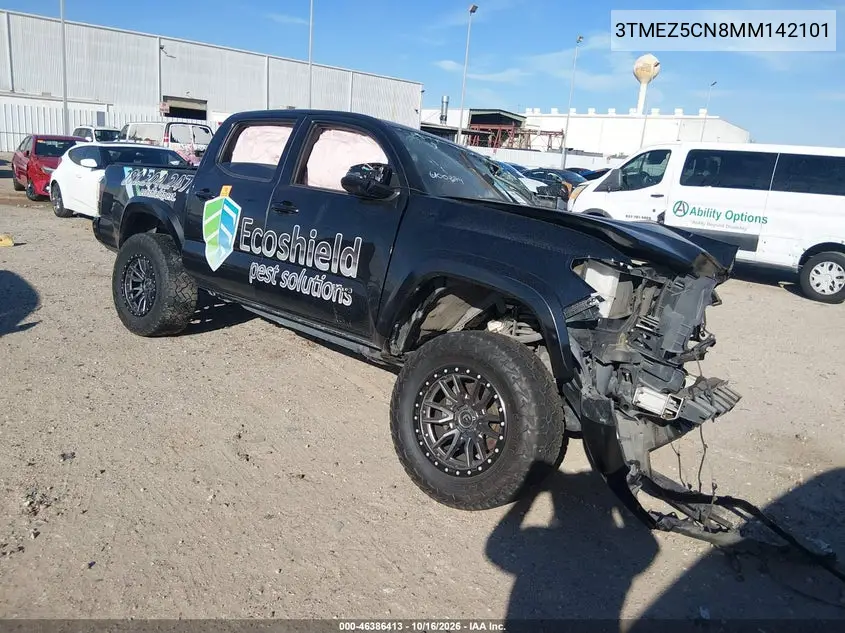 TOYOTA TACOMA 2021, VIN 3TMEZ5CN8MM142101