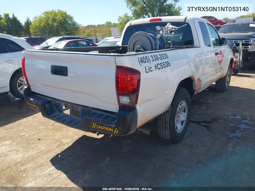 2022 TOYOTA TACOMA VIN 3TYRX5GN1NT053140 — фото 4