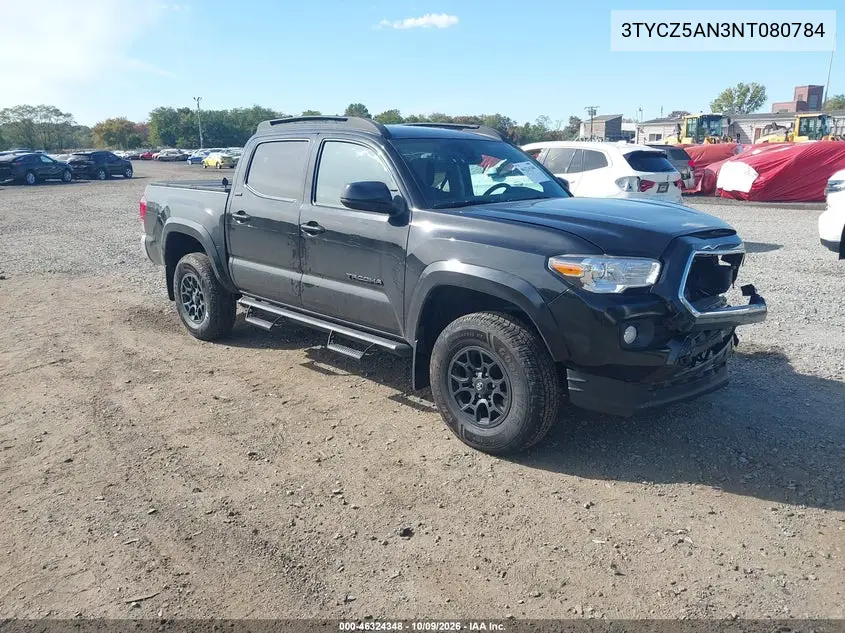 TOYOTA TACOMA 2022, VIN 3TYCZ5AN3NT080784