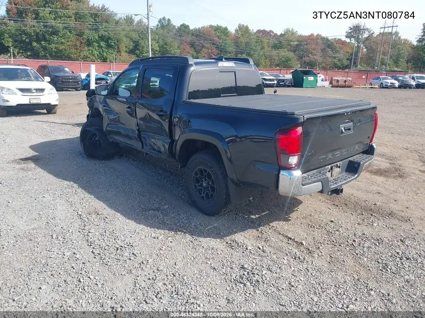 2022 TOYOTA TACOMA VIN 3TYCZ5AN3NT080784 — фото 3