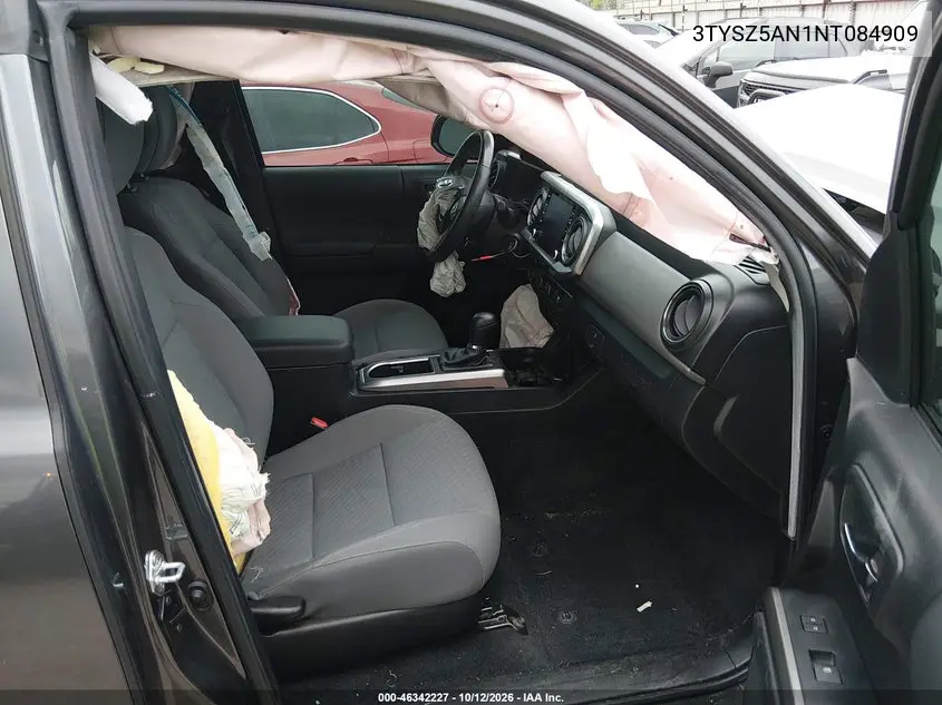 2022 TOYOTA TACOMA VIN 3TYSZ5AN1NT084909 — фото 5