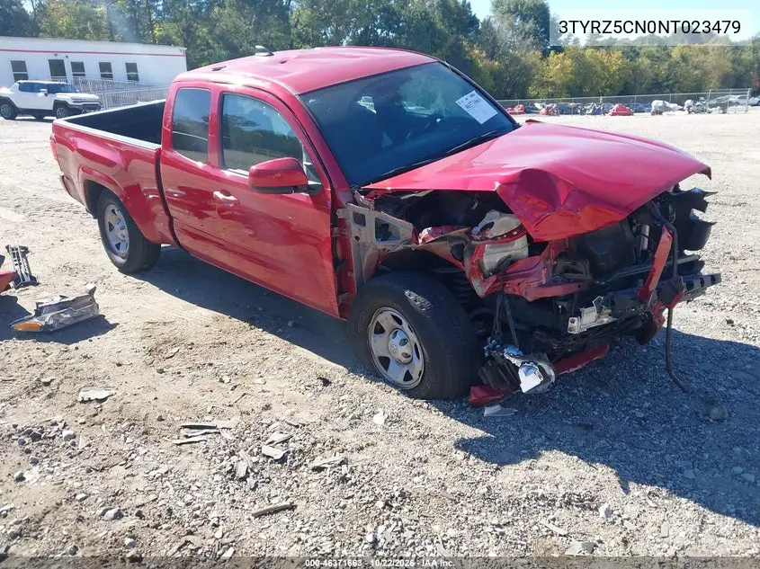 TOYOTA TACOMA 2022, VIN 3TYRZ5CN0NT023479