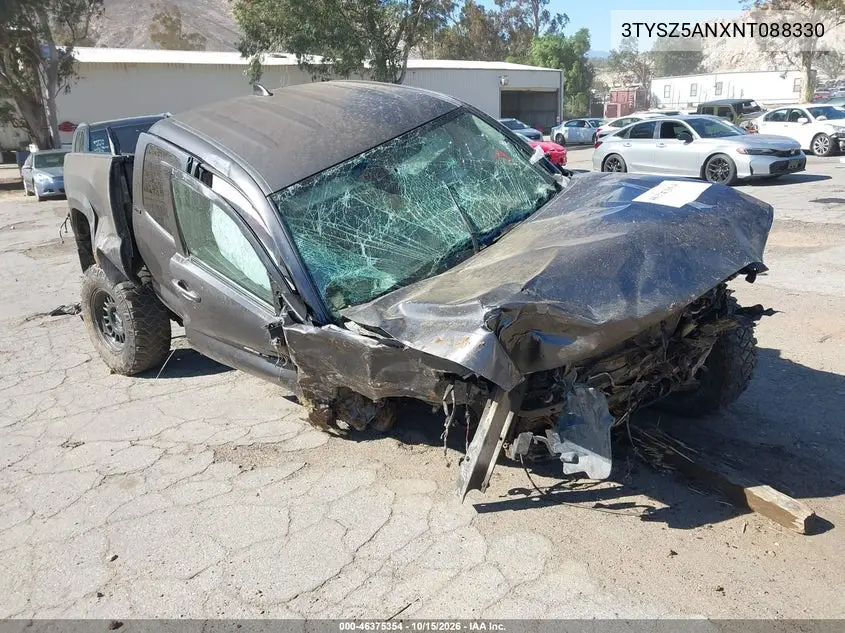 TOYOTA TACOMA 2022, VIN 3TYSZ5ANXNT088330