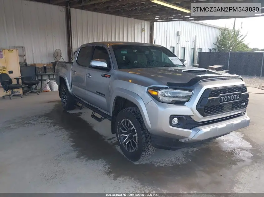 TOYOTA TACOMA 2023, VIN 3TMCZ5AN2PM543030
