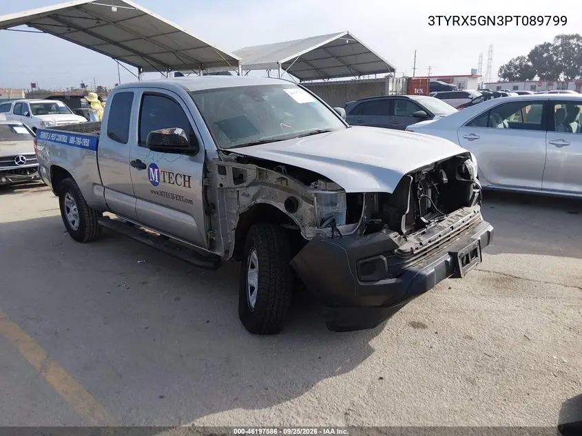 TOYOTA TACOMA 2023, VIN 3TYRX5GN3PT089799