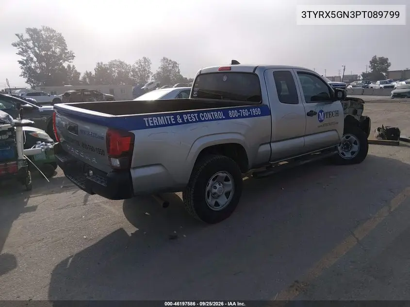 2023 TOYOTA TACOMA VIN 3TYRX5GN3PT089799 — фото 4