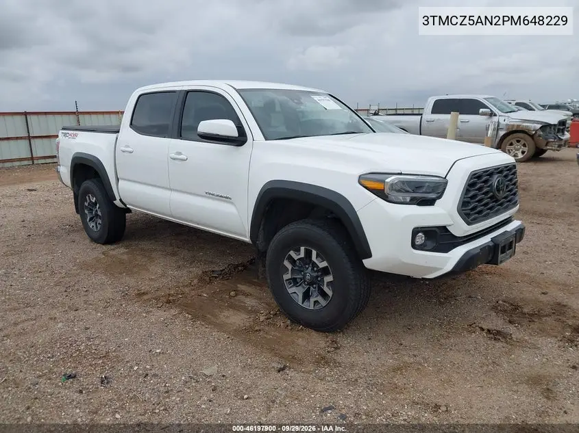 TOYOTA TACOMA 2023, VIN 3TMCZ5AN2PM648229