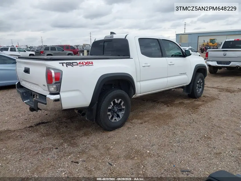 2023 TOYOTA TACOMA VIN 3TMCZ5AN2PM648229 — фото 4