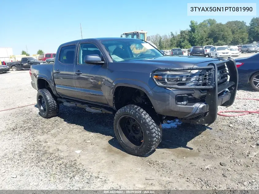 TOYOTA TACOMA 2023, VIN 3TYAX5GN1PT081990