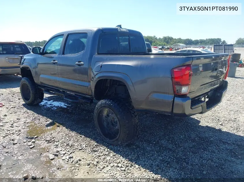 2023 TOYOTA TACOMA VIN 3TYAX5GN1PT081990 — фото 3