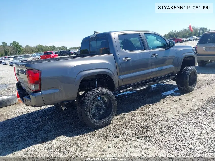 2023 TOYOTA TACOMA VIN 3TYAX5GN1PT081990 — фото 4