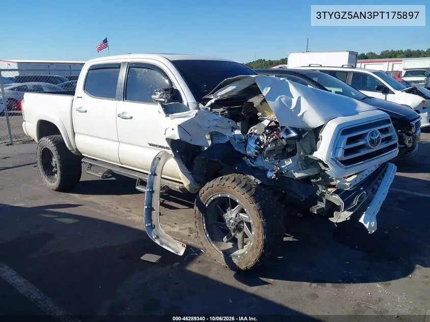 TOYOTA TACOMA 2023, VIN 3TYGZ5AN3PT175897