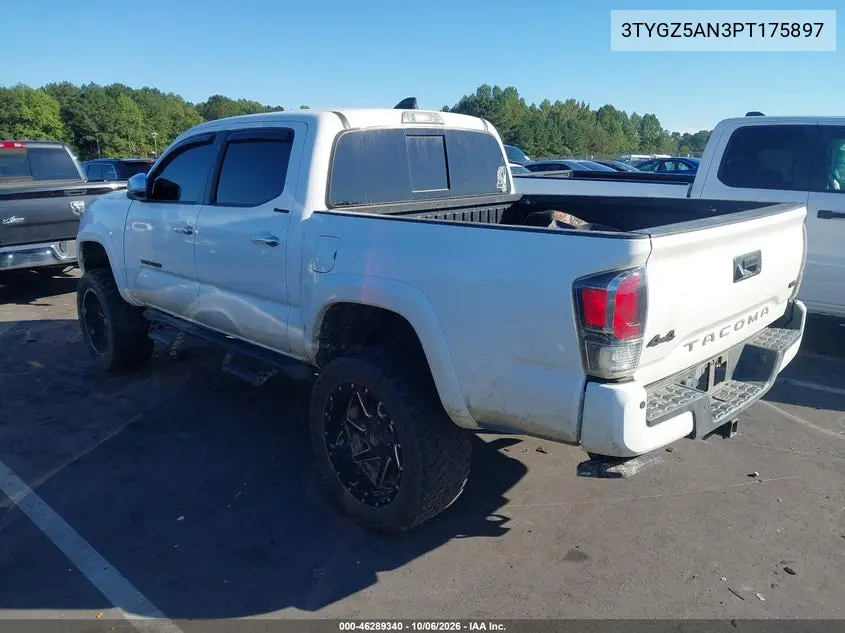 2023 TOYOTA TACOMA VIN 3TYGZ5AN3PT175897 — фото 3
