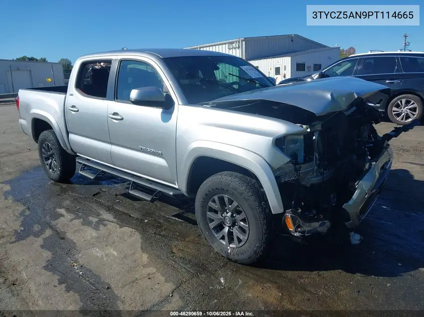 TOYOTA TACOMA 2023, VIN 3TYCZ5AN9PT114665