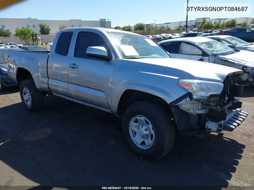 TOYOTA TACOMA 2023, VIN 3TYRX5GN0PT084687