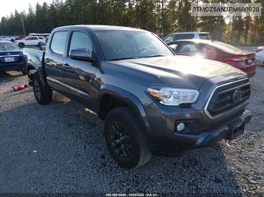 TOYOTA TACOMA 2023, VIN 3TMCZ5AN3PM600920