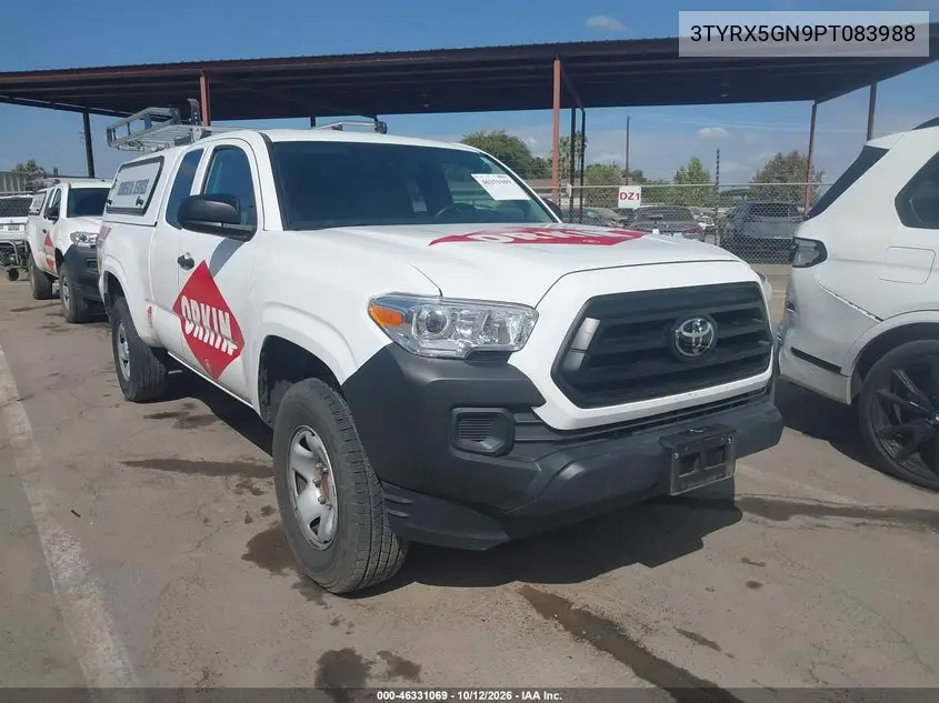 TOYOTA TACOMA 2023, VIN 3TYRX5GN9PT083988