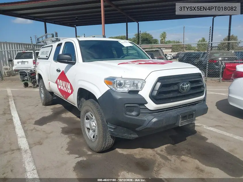 TOYOTA TACOMA 2023, VIN 3TYSX5EN4PT018082
