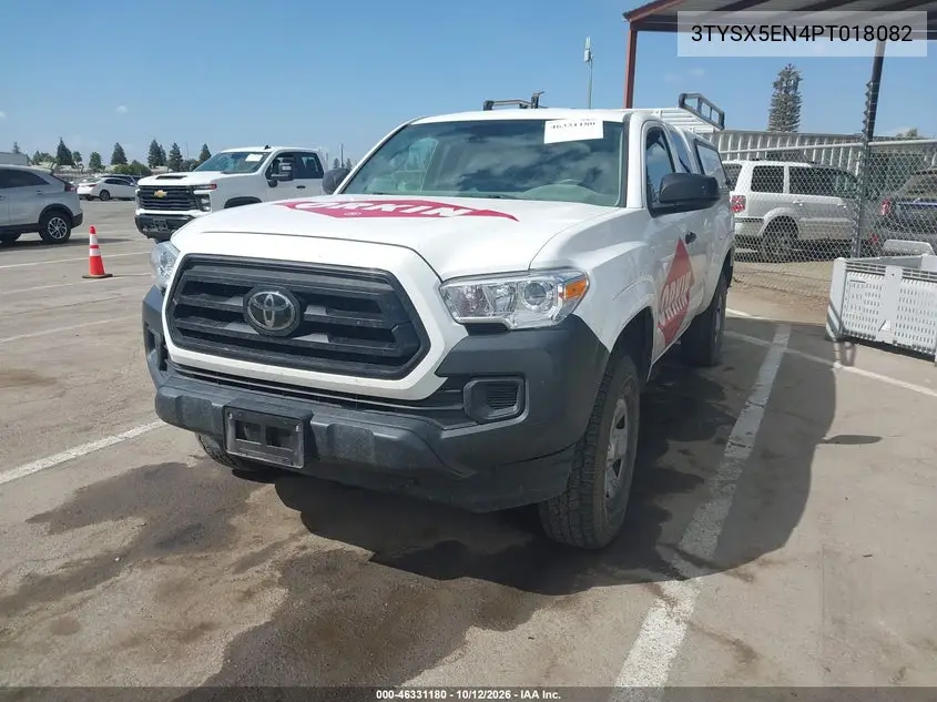 2023 TOYOTA TACOMA VIN 3TYSX5EN4PT018082 — фото 2
