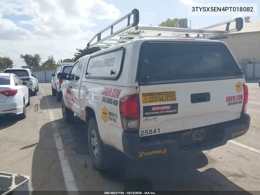 2023 TOYOTA TACOMA VIN 3TYSX5EN4PT018082 — фото 3