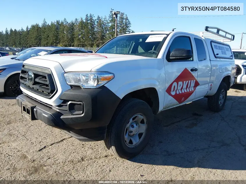 2023 TOYOTA TACOMA VIN 3TYRX5GN4PT084580 — фото 2