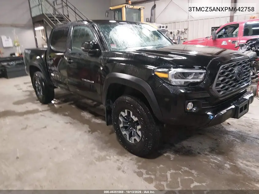 TOYOTA TACOMA 2023, VIN 3TMCZ5ANXPM642758