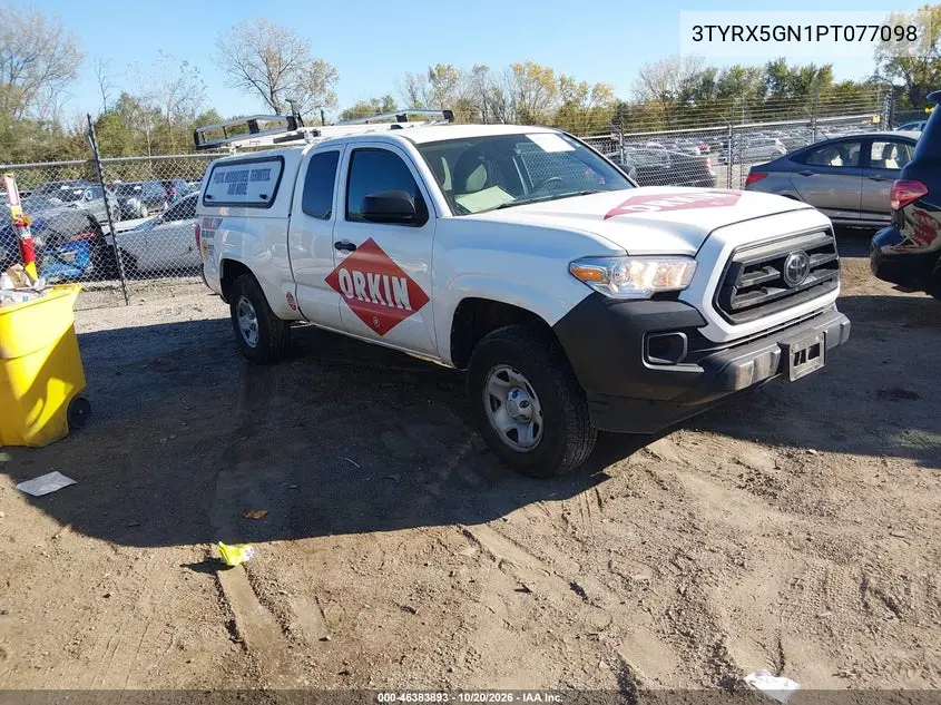 TOYOTA TACOMA 2023, VIN 3TYRX5GN1PT077098