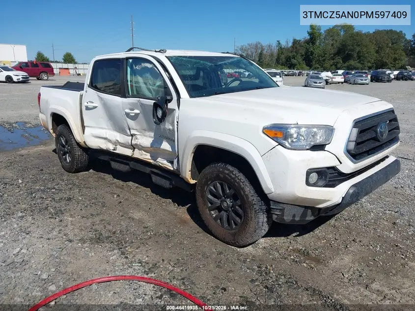 TOYOTA TACOMA 2023, VIN 3TMCZ5AN0PM597409