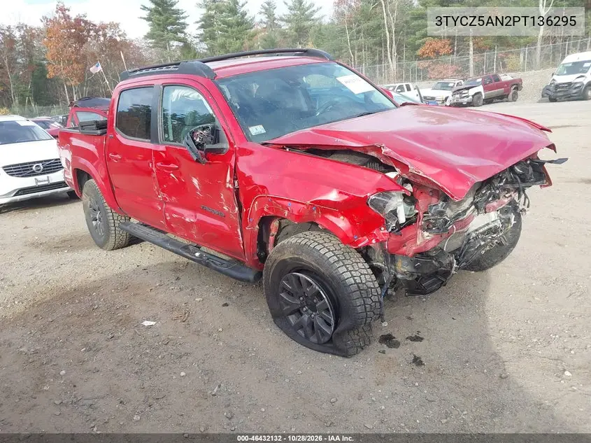 TOYOTA TACOMA 2023, VIN 3TYCZ5AN2PT136295