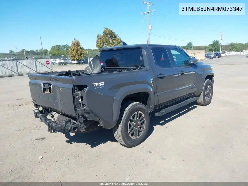 2024 TOYOTA TACOMA VIN 3TMLB5JN4RM073347 — фото 4