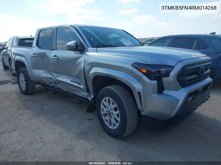 TOYOTA TACOMA 2024, VIN 3TMKB5FN4RM014268