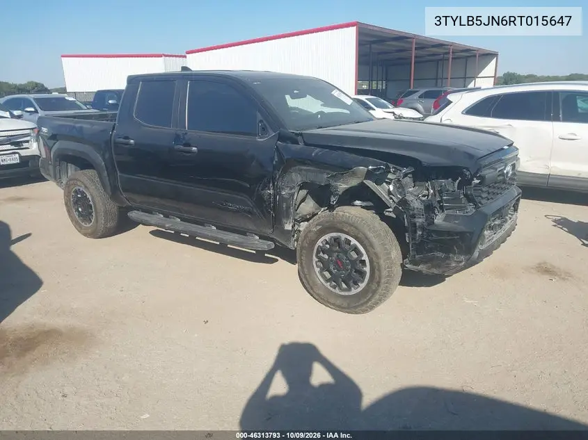 TOYOTA TACOMA 2024, VIN 3TYLB5JN6RT015647