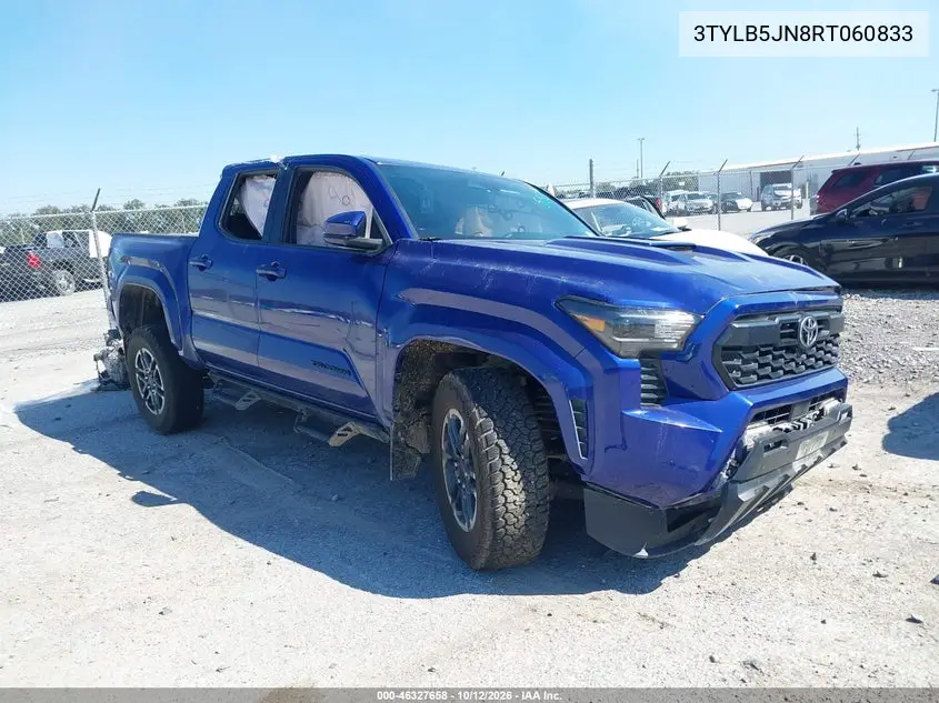 TOYOTA TACOMA 2024, VIN 3TYLB5JN8RT060833