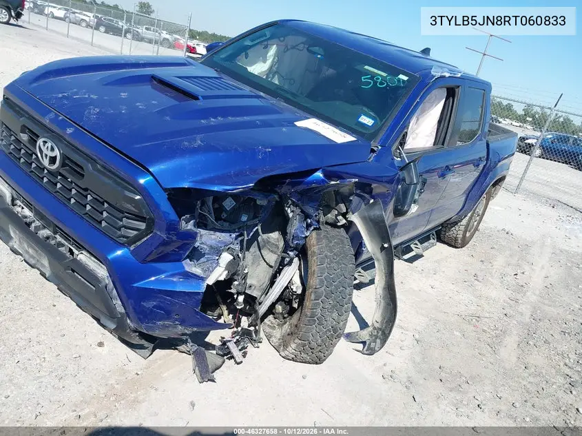 2024 TOYOTA TACOMA VIN 3TYLB5JN8RT060833 — фото 2