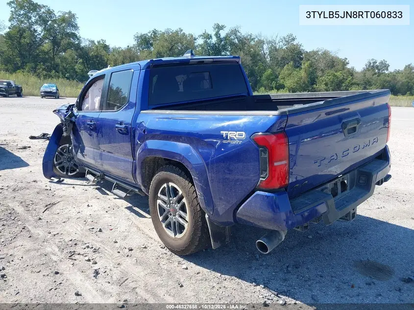 2024 TOYOTA TACOMA VIN 3TYLB5JN8RT060833 — фото 3