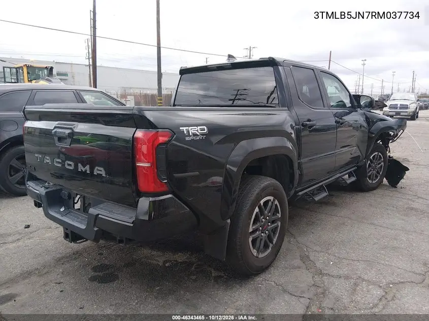2024 TOYOTA TACOMA VIN 3TMLB5JN7RM037734 — фото 4