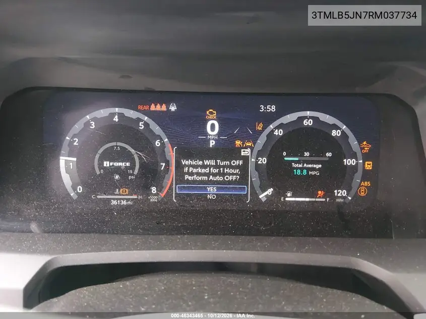 2024 TOYOTA TACOMA VIN 3TMLB5JN7RM037734 — фото 7
