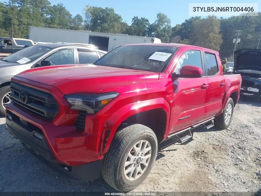 2024 TOYOTA TACOMA VIN 3TYLB5JN6RT004406 — фото 2