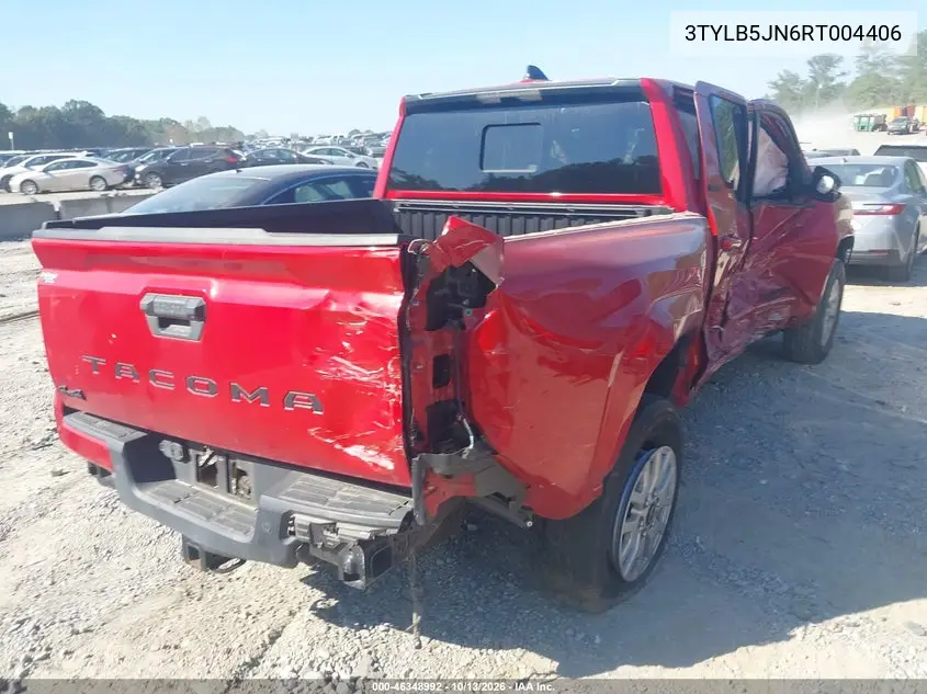 2024 TOYOTA TACOMA VIN 3TYLB5JN6RT004406 — фото 4