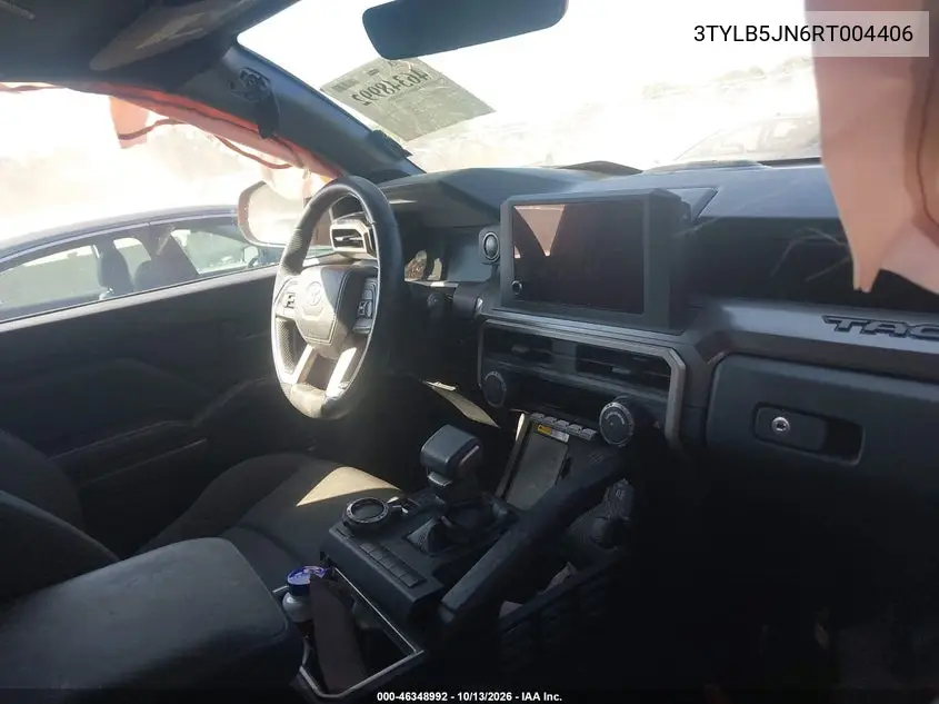 2024 TOYOTA TACOMA VIN 3TYLB5JN6RT004406 — фото 5