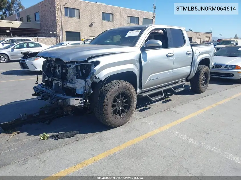 2024 TOYOTA TACOMA VIN 3TMLB5JN0RM064614 — фото 2
