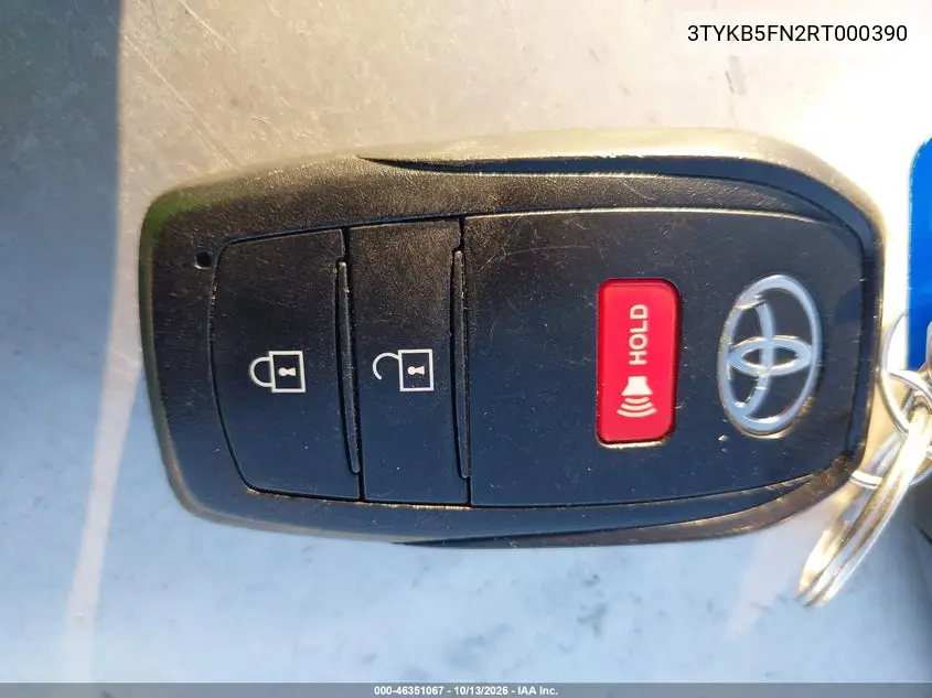 2024 TOYOTA TACOMA VIN 3TYKB5FN2RT000390 — фото 11