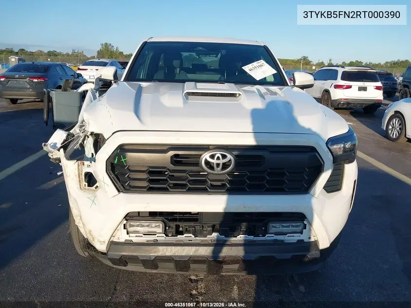 2024 TOYOTA TACOMA VIN 3TYKB5FN2RT000390 — фото 12