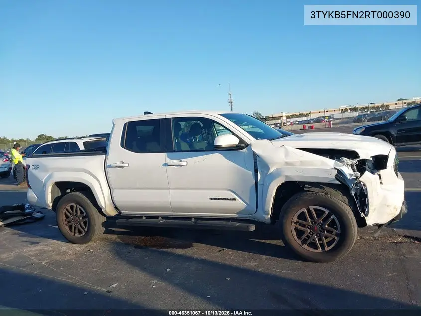 2024 TOYOTA TACOMA VIN 3TYKB5FN2RT000390 — фото 13