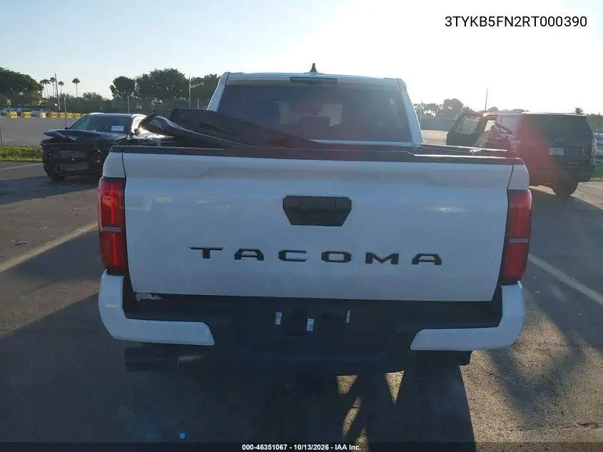 2024 TOYOTA TACOMA VIN 3TYKB5FN2RT000390 — фото 16