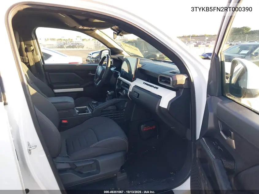 2024 TOYOTA TACOMA VIN 3TYKB5FN2RT000390 — фото 5