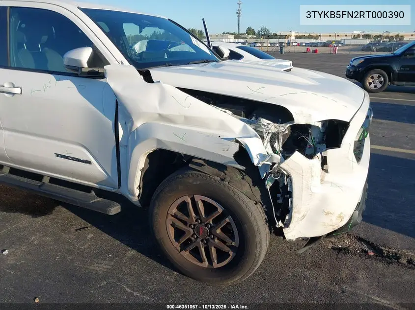 2024 TOYOTA TACOMA VIN 3TYKB5FN2RT000390 — фото 6