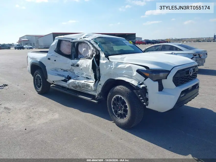 TOYOTA TACOMA 2024, VIN 3TYLE5JN3RT055174