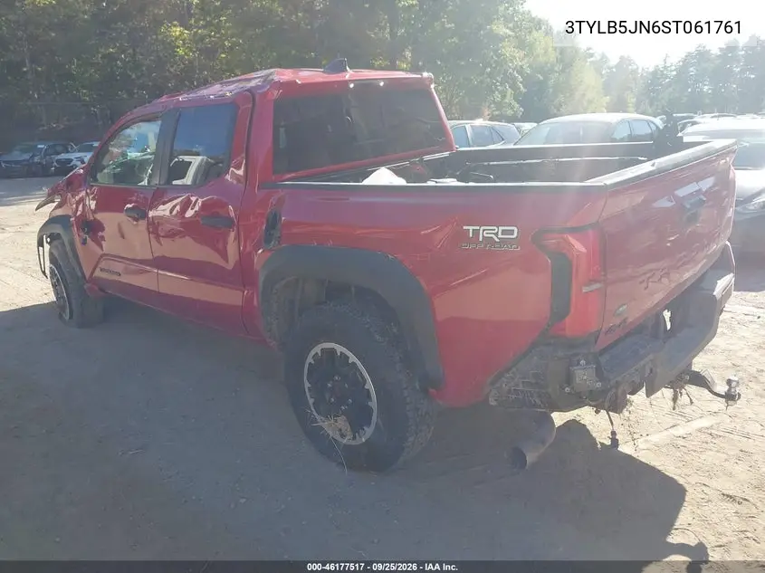 2025 TOYOTA TACOMA VIN 3TYLB5JN6ST061761 — фото 3